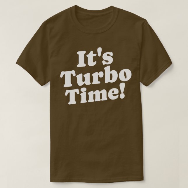 Camiseta Su Turbo Time (Diseño del anverso)