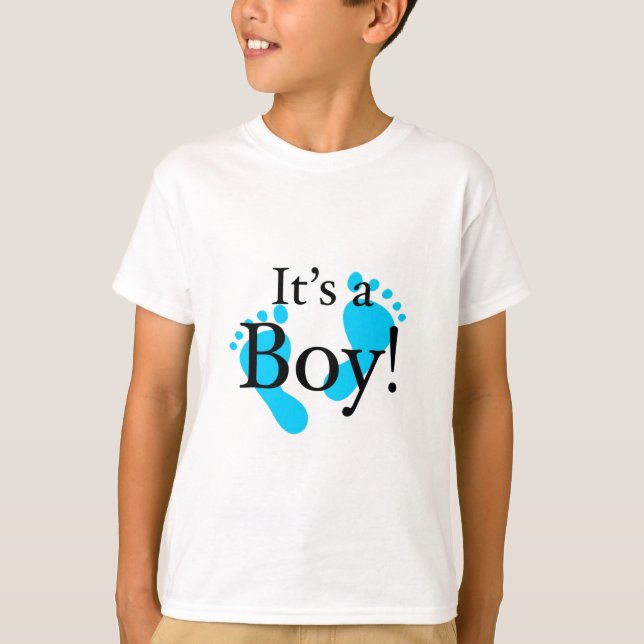 Camiseta Su un muchacho - bebé, recién nacido, celebración (Anverso)