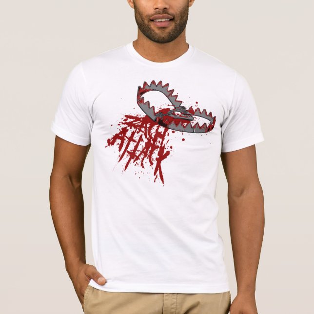 Camiseta ¡su una trampa del oso! (Anverso)