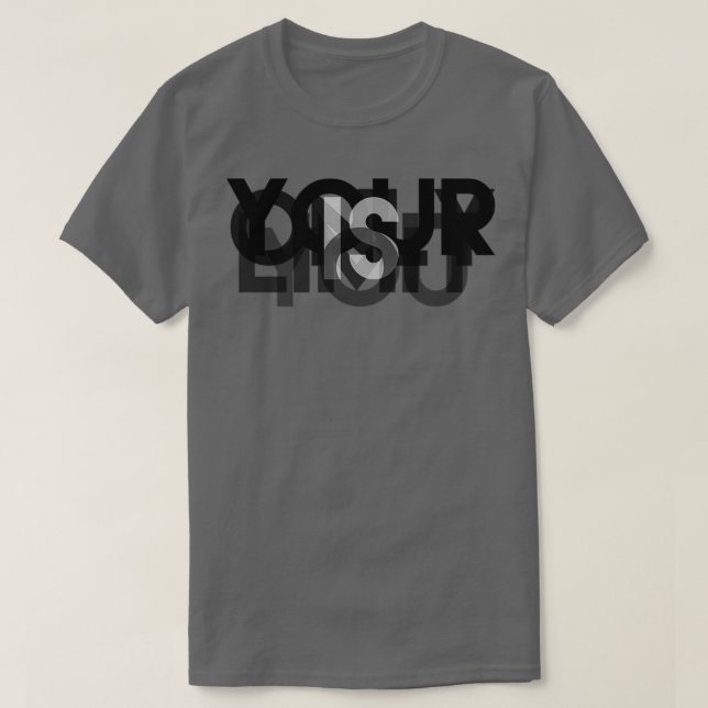 Camiseta Su único límite es usted 4 (Diseño del anverso)