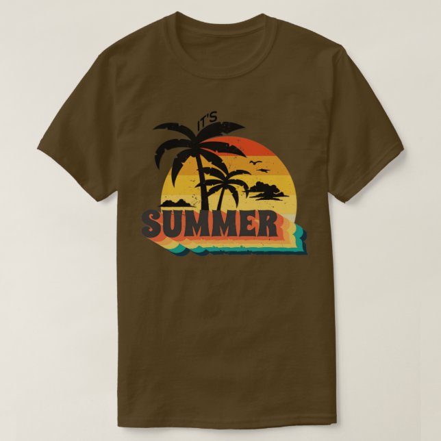 Camiseta Su verano vamos (Diseño del anverso)