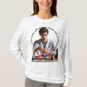 Camiseta Su viaje a menudo comienza con un innato