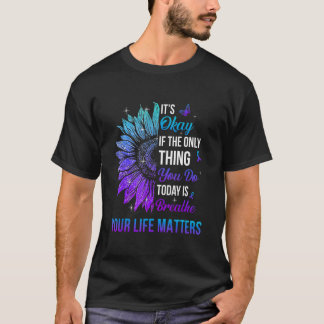 Camiseta Su Vida Importa Hombres Concienciación Prevención 