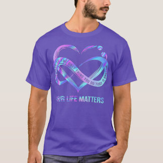 Camiseta Su vida importa la prevención del suicidio