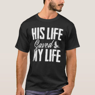 Camiseta Su Vida Salvó Mi Vida Cristiano Jesús Religioso S