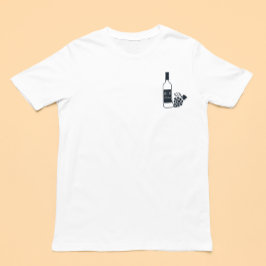 Camiseta Su Vino, Para Pareja, BFF, Coincidencia, Cuidada