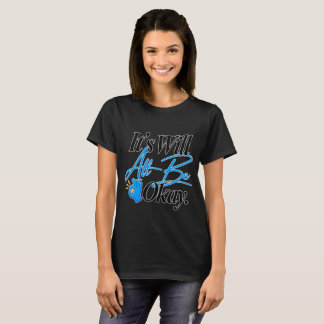 Camiseta Su Voluntad Todo Estará Bien Escritura Neon