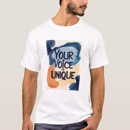 Camiseta Su voz es única opción 2
