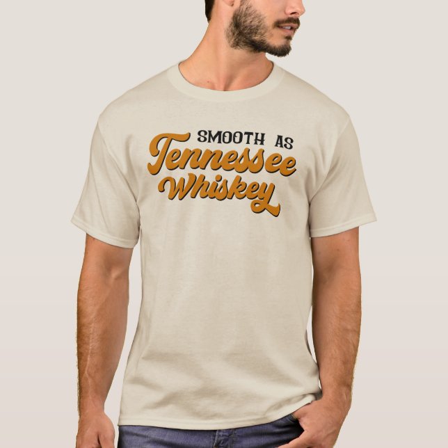 Camiseta Suave como Tennessee Whiskey (Anverso)