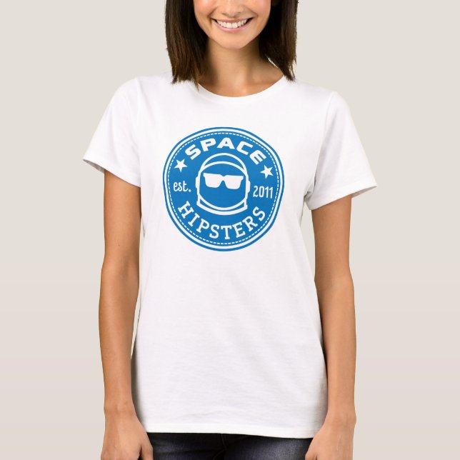 Camiseta suave del logotipo de las mujeres de (Anverso)