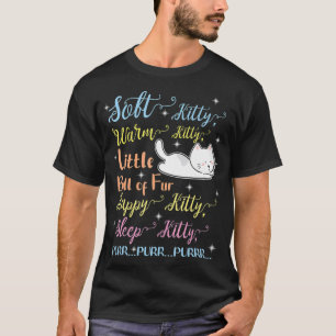 Camiseta Suave Kitty Cálido Gatito Pequeño Ball De Piel D