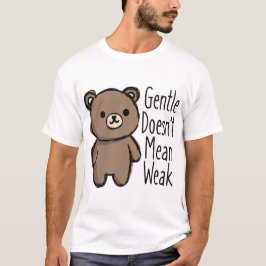 Camiseta Suave no significa débil