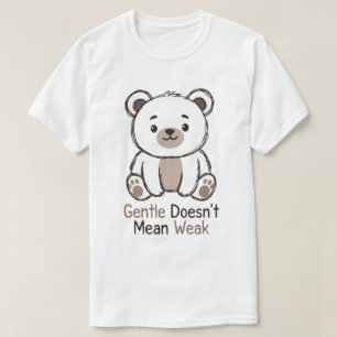 Camiseta Suave no significa débil