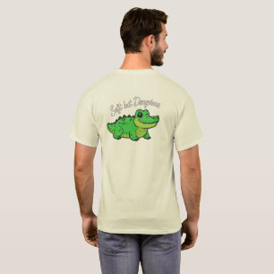 Camiseta Suave pero Peligroso - Cocodrilo de Dibujos Animad