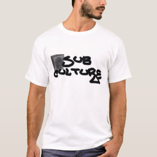 Camiseta sub del logotipo de la cultura