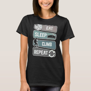 Camiseta Suba Sleep Climb Repita Alpine Speed Climbe