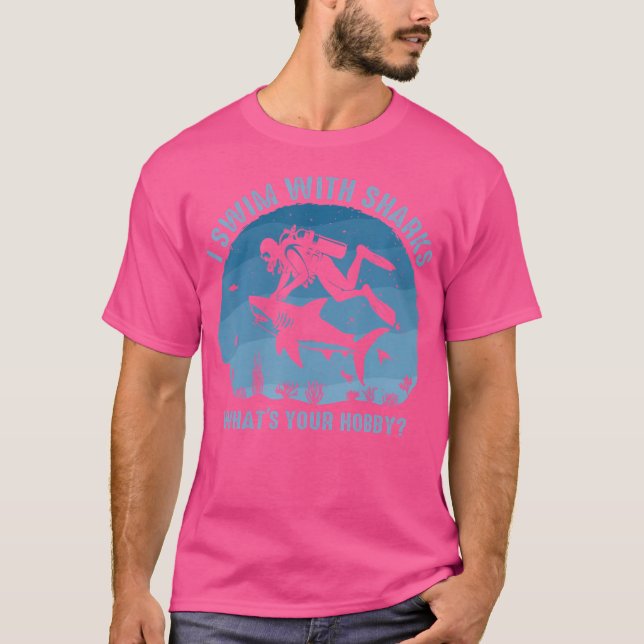 Camiseta Subacuática marina divertida buceo Scuba (Anverso)