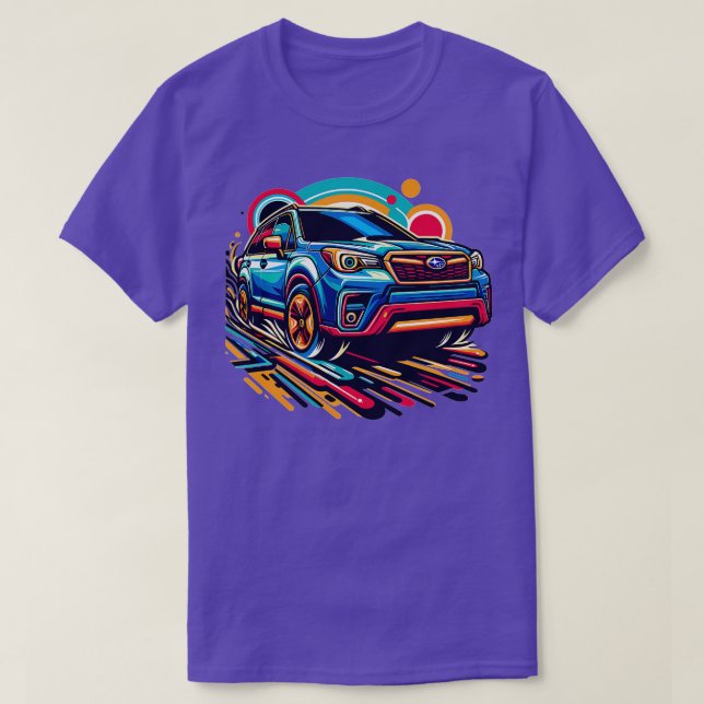 Camiseta Subaru Forester 2 (Diseño del anverso)