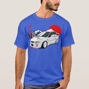 Camiseta Subaru Impreza GC8 Estilo retro