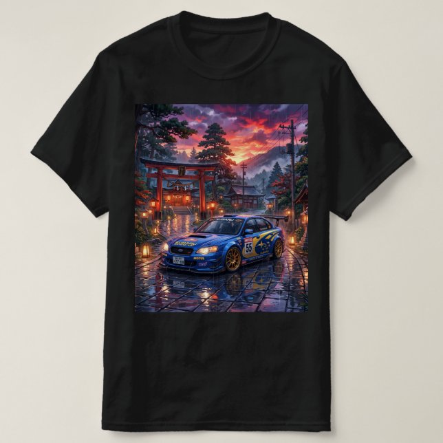 Camiseta Subaru Legacy Touring Car (Diseño del anverso)