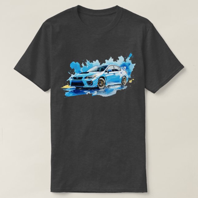 Camiseta Subaru Wrx (Diseño del anverso)