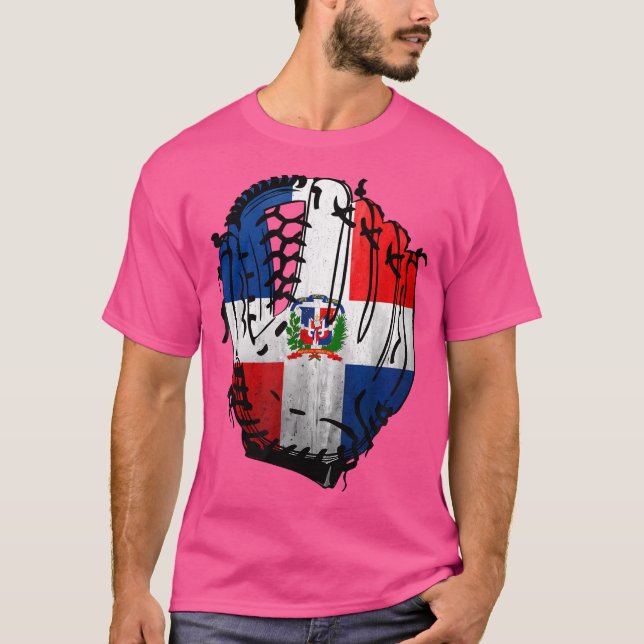Camiseta Subasta directa de béisbol de la República Dominic (Anverso)