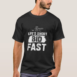 Camiseta Subasta Divertida Oración Humorística Subasta Cort