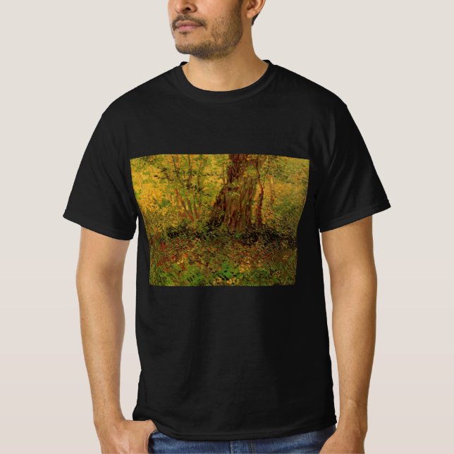 Camiseta Subcrecimiento por Vincent van Gogh (Anverso)