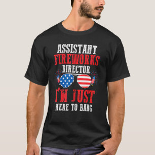 Camiseta Subdirector de fuegos artificiales I m Bang Fuegos