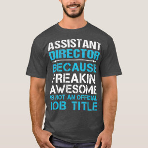 Camiseta Subdirector Freaking Awesome Job Gige Item