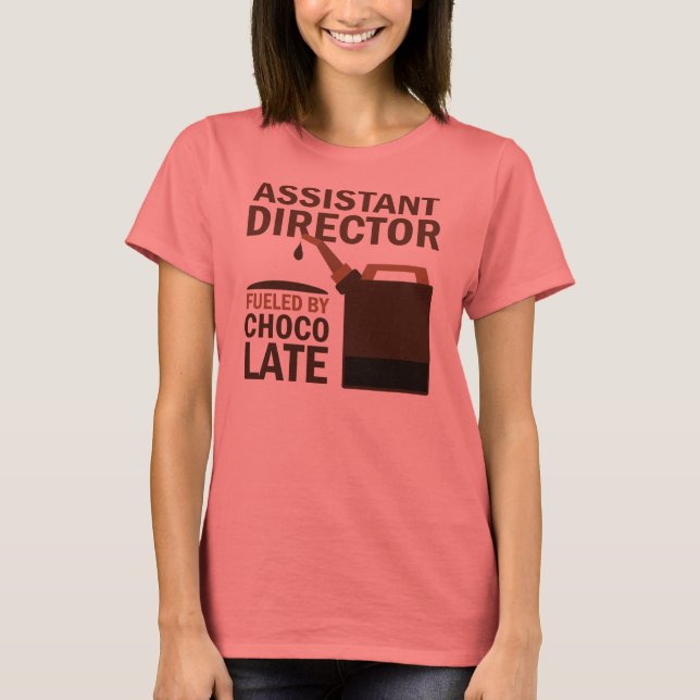 Camiseta Subdirector (Gracioso) Chocolate (Anverso)