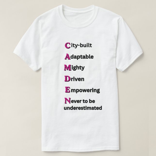 Camiseta SUBE AL PODER, Magenta motivacional unisex (Diseño del anverso)