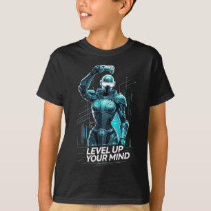 Camiseta Sube de Nivel Tu Mente Ai Gamer