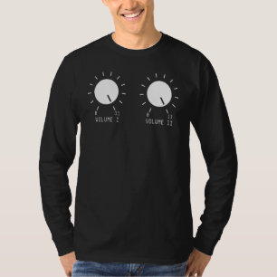 Camiseta Sube el Volumen a 11 Estos Van a 11 Amplificador G