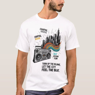 Camiseta Sube el volumen, deja que la ciudad sienta el ritm