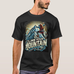 Camiseta "¡Sube tu montaña, adopta la aventura!"