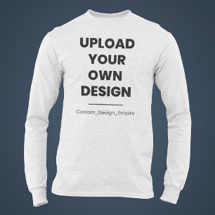 Camiseta Sube tu propio diseño aquí   Plantilla personaliza