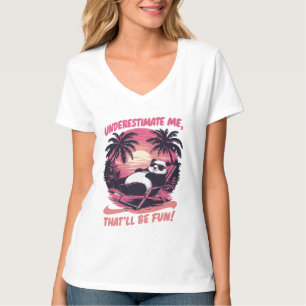 Camiseta Subestimarme que ese será humor divertido y espumo
