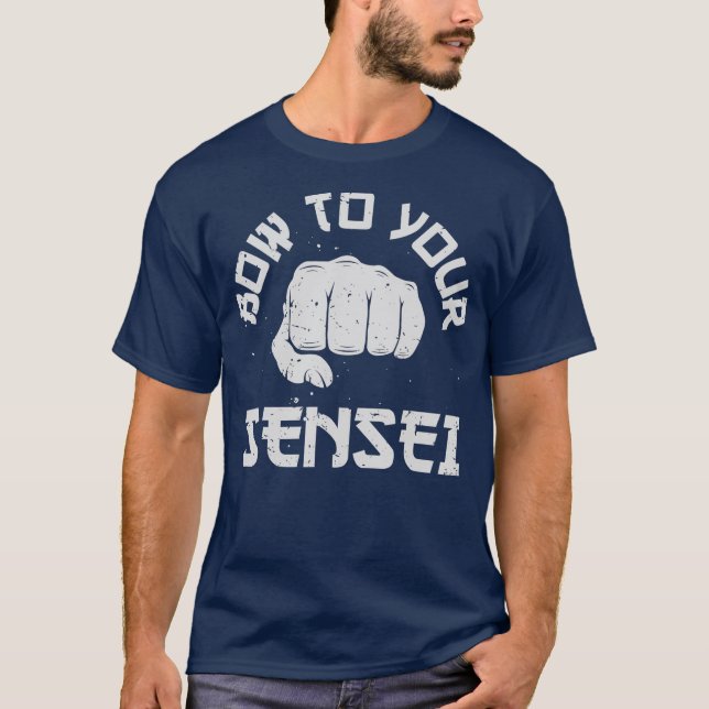 Camiseta Súbete A Tus Hombres De Artes Marciales De Karate, (Anverso)