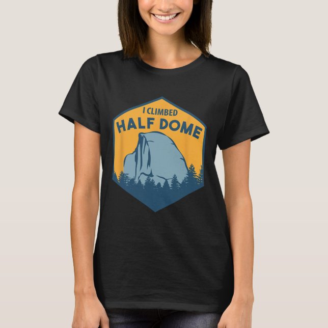 Camiseta Subí Half Dome - Escalada y roca (Anverso)