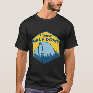 Camiseta Subí medio domo escalando Boulder