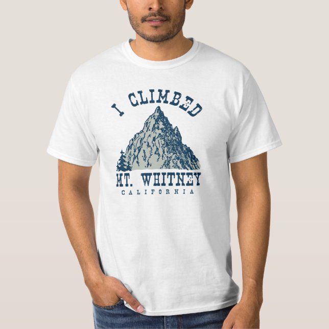 Camiseta Subí Mt. Whitney California (Anverso)
