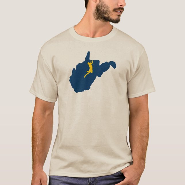 Camiseta Subida a Virginia Occidental (Anverso)