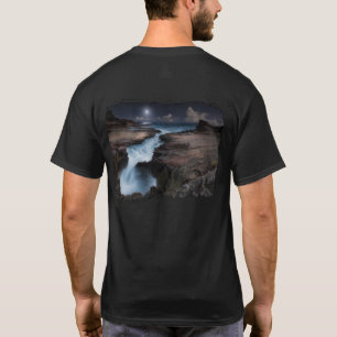 Camiseta Subida de la luna en el puesto de observación de
