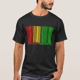 Camiseta ¡Subida de Rasta sobre código de barras!