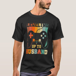 Camiseta Subiendo a Esposo Hombres Novio Despedida de Solte