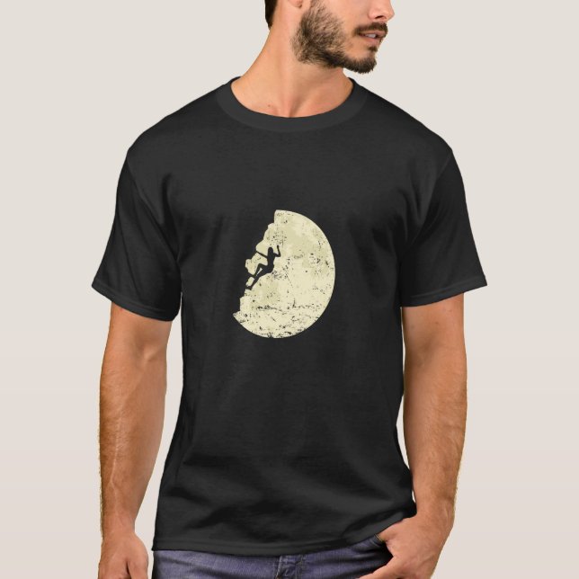 Camiseta Subiendo a la luz de la luna (Anverso)