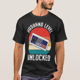 Camiseta Subiendo al marido recién casado se graduó Festejo