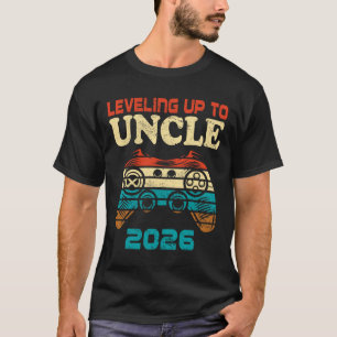 Camiseta Subiendo al nivel retro para anunciar el embarazo