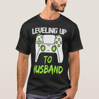 Camiseta Subiendo De Nivel A Esposo Fiesta De Soltero Homb